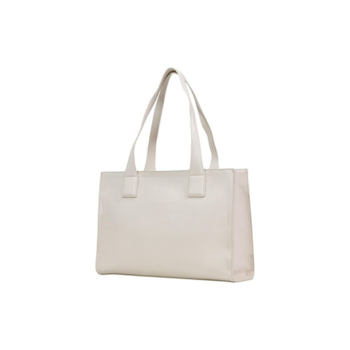 Love Moschino Beige Polyethylene Handbag - ClickThatClicks 