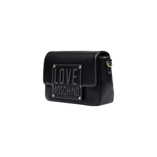 Love Moschino Black Polyethylene Handbag - ClickThatClicks 