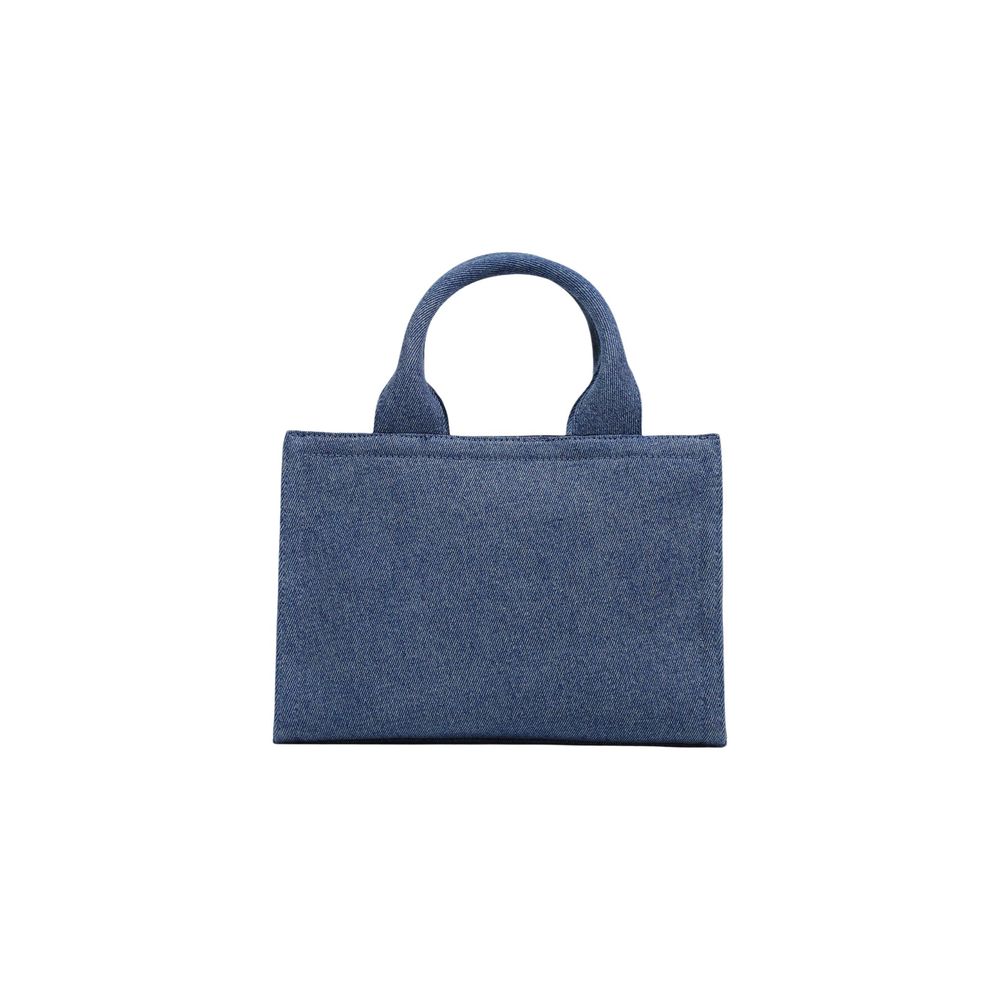 Love Moschino Blue Cotton Handbag - ClickThatClicks 