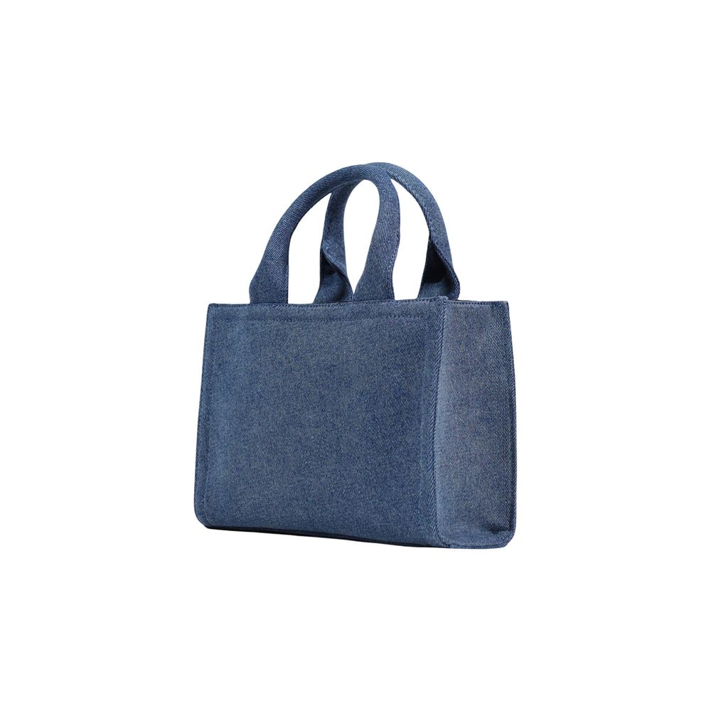 Love Moschino Blue Cotton Handbag - ClickThatClicks 
