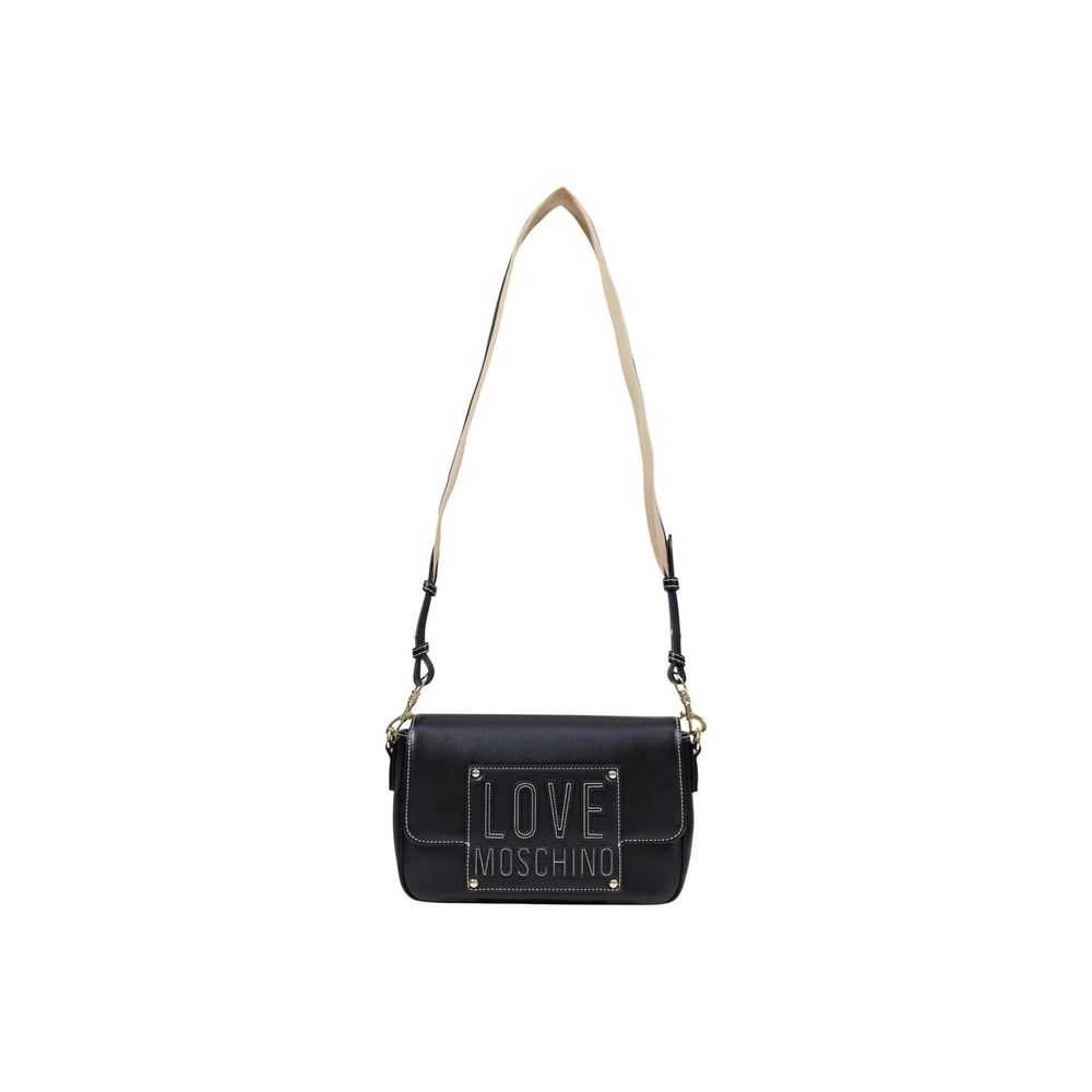 Love Moschino Black Polyethylene Handbag - ClickThatClicks 
