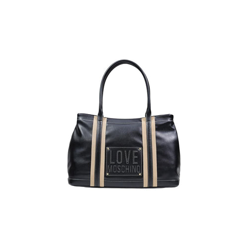 Love Moschino Black Polyethylene Handbag - ClickThatClicks 