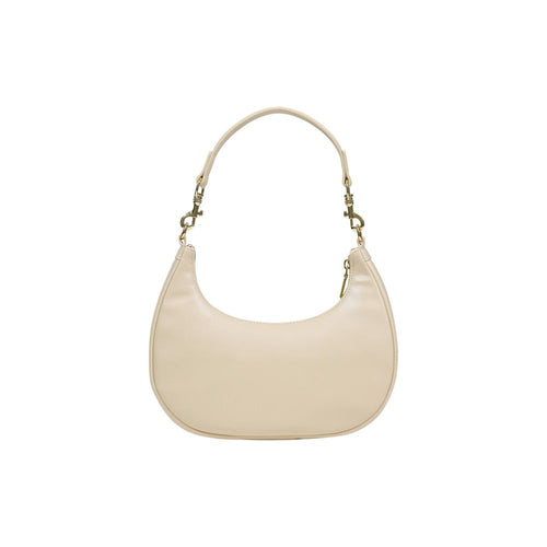 Love Moschino Cream Polyethylene Handbag - ClickThatClicks 