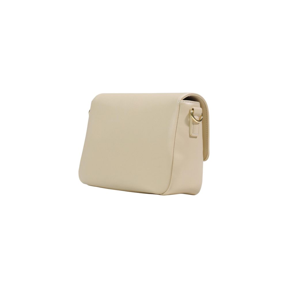 Love Moschino Cream Polyethylene Handbag - ClickThatClicks 