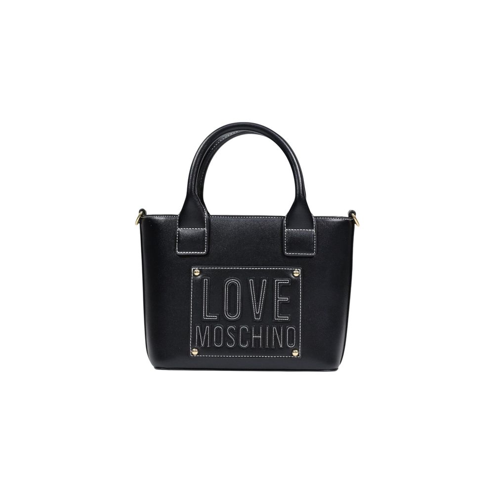 Love Moschino Black Polyethylene Handbag - ClickThatClicks 