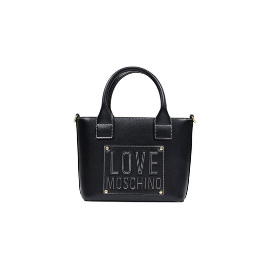 Love Moschino Black Polyethylene Handbag - ClickThatClicks 