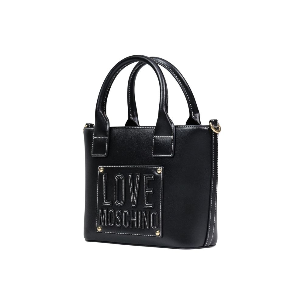Love Moschino Black Polyethylene Handbag - ClickThatClicks 