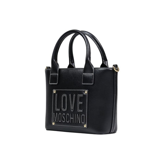 Love Moschino Black Polyethylene Handbag - ClickThatClicks 
