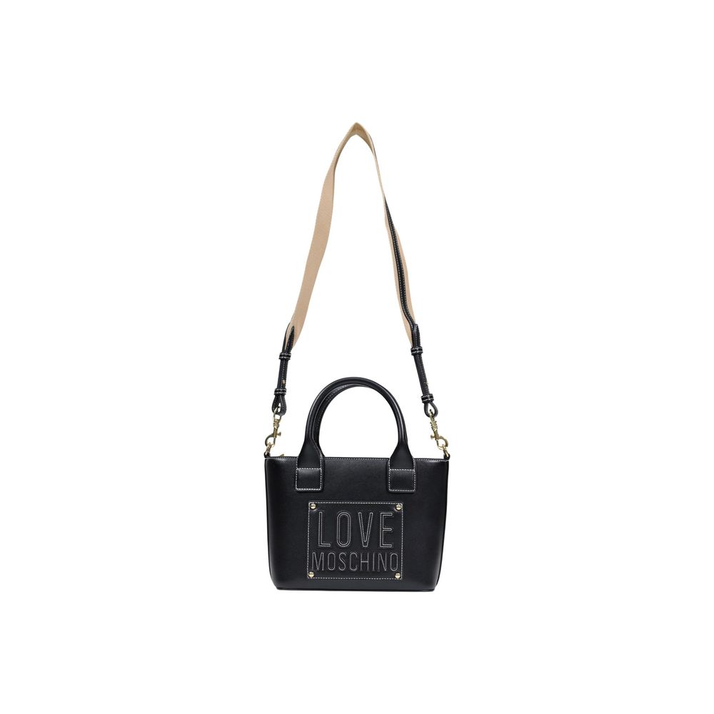 Love Moschino Black Polyethylene Handbag - ClickThatClicks 