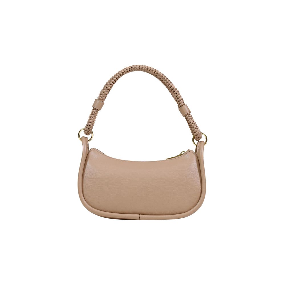 Love Moschino Beige Polyethylene Handbag - ClickThatClicks 