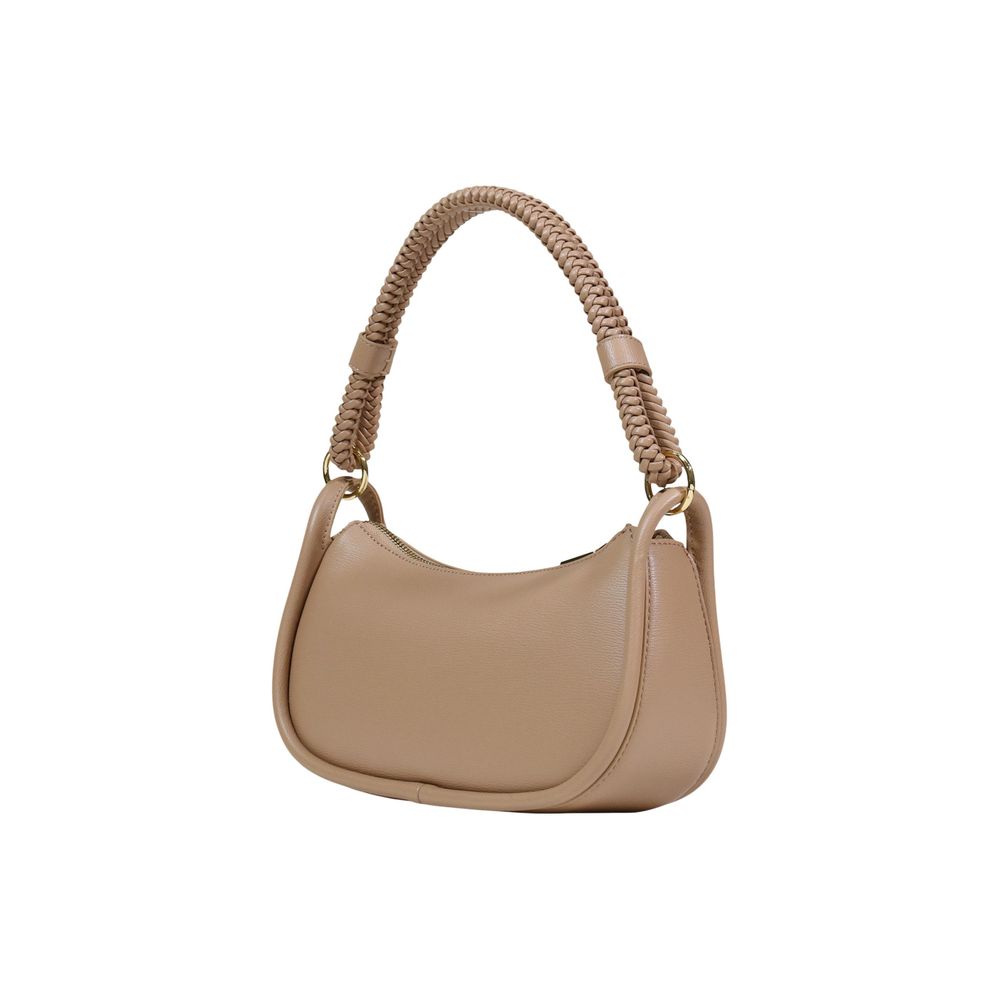 Love Moschino Beige Polyethylene Handbag - ClickThatClicks 