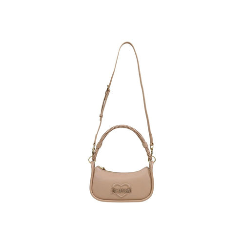 Love Moschino Beige Polyethylene Handbag - ClickThatClicks 