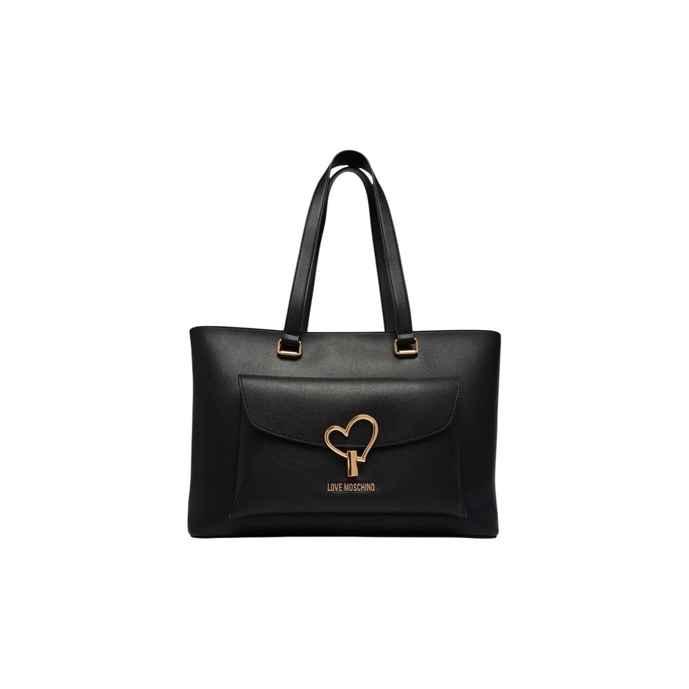 Love Moschino Black Polyethylene Handbag - ClickThatClicks 