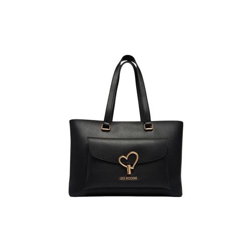Love Moschino Black Polyethylene Handbag - ClickThatClicks 