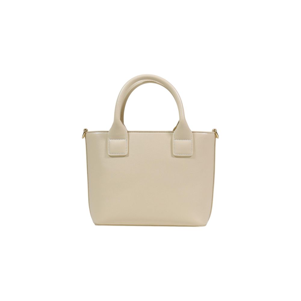 Love Moschino Cream Polyethylene Handbag - ClickThatClicks 