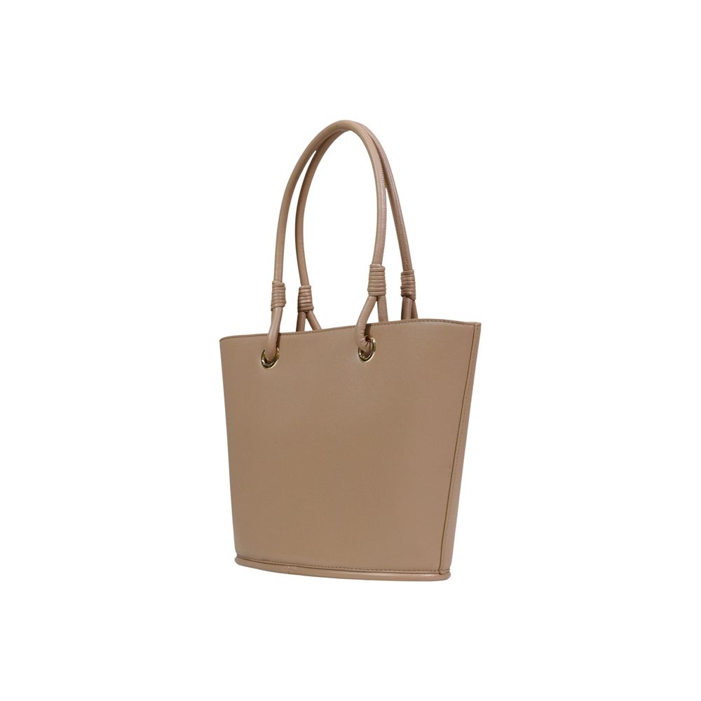 Love Moschino Beige Polyethylene Handbag - ClickThatClicks 