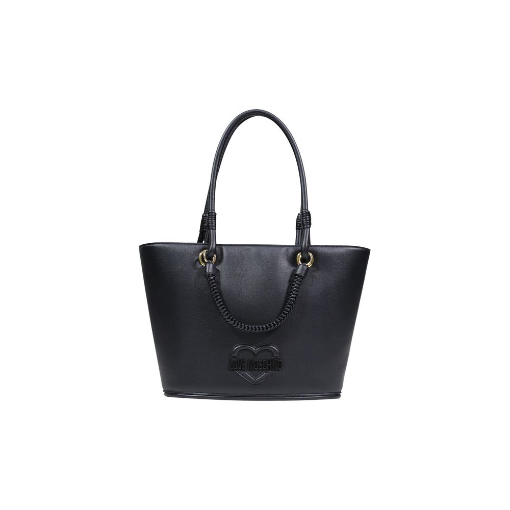 Love Moschino Black Polyethylene Handbag - ClickThatClicks 