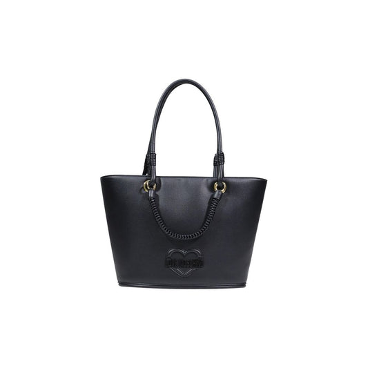 Love Moschino Black Polyethylene Handbag - ClickThatClicks 