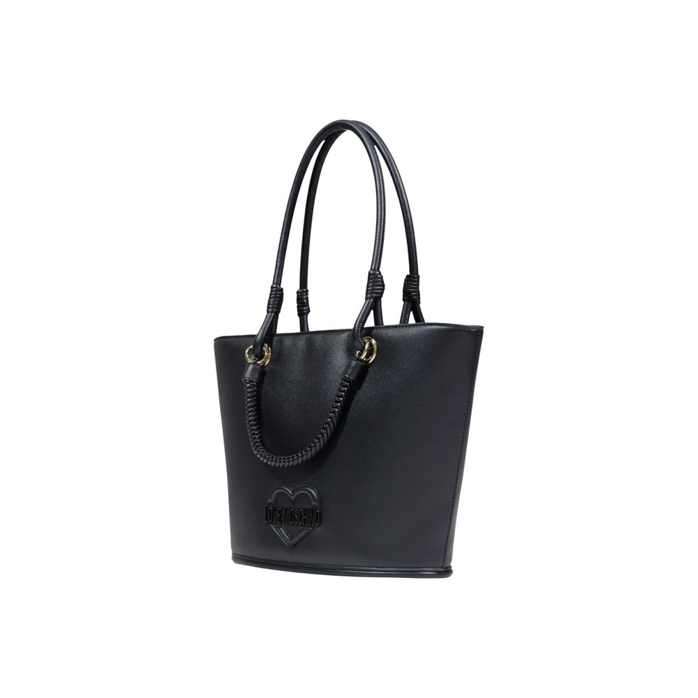 Love Moschino Black Polyethylene Handbag - ClickThatClicks 