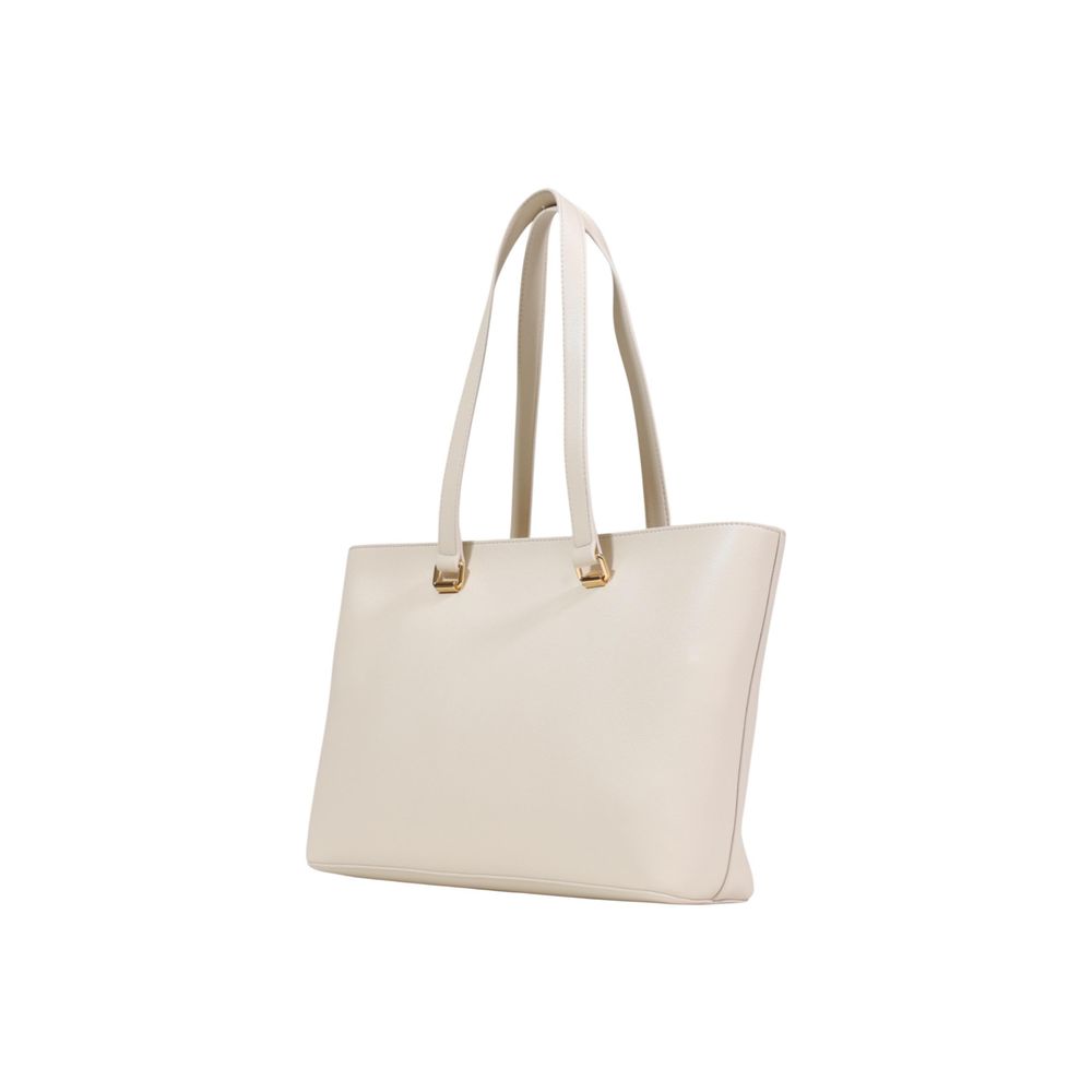 Love Moschino Beige Polyethylene Handbag - ClickThatClicks 