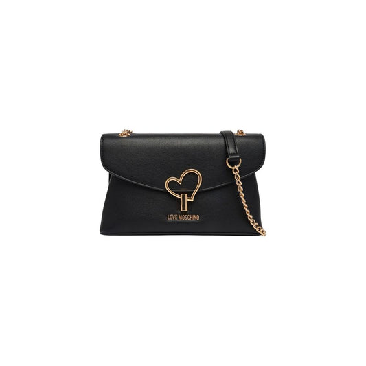 Love Moschino Black Polyethylene Handbag - ClickThatClicks 