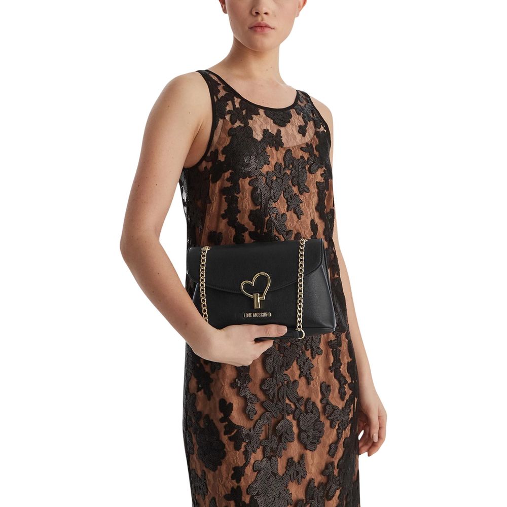 Love Moschino Black Polyethylene Handbag - ClickThatClicks 