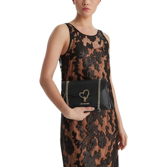 Love Moschino Black Polyethylene Handbag - ClickThatClicks 