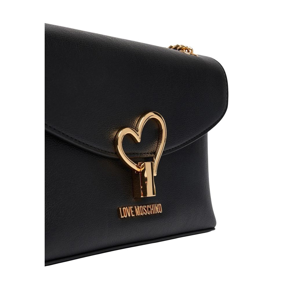 Love Moschino Black Polyethylene Handbag - ClickThatClicks 