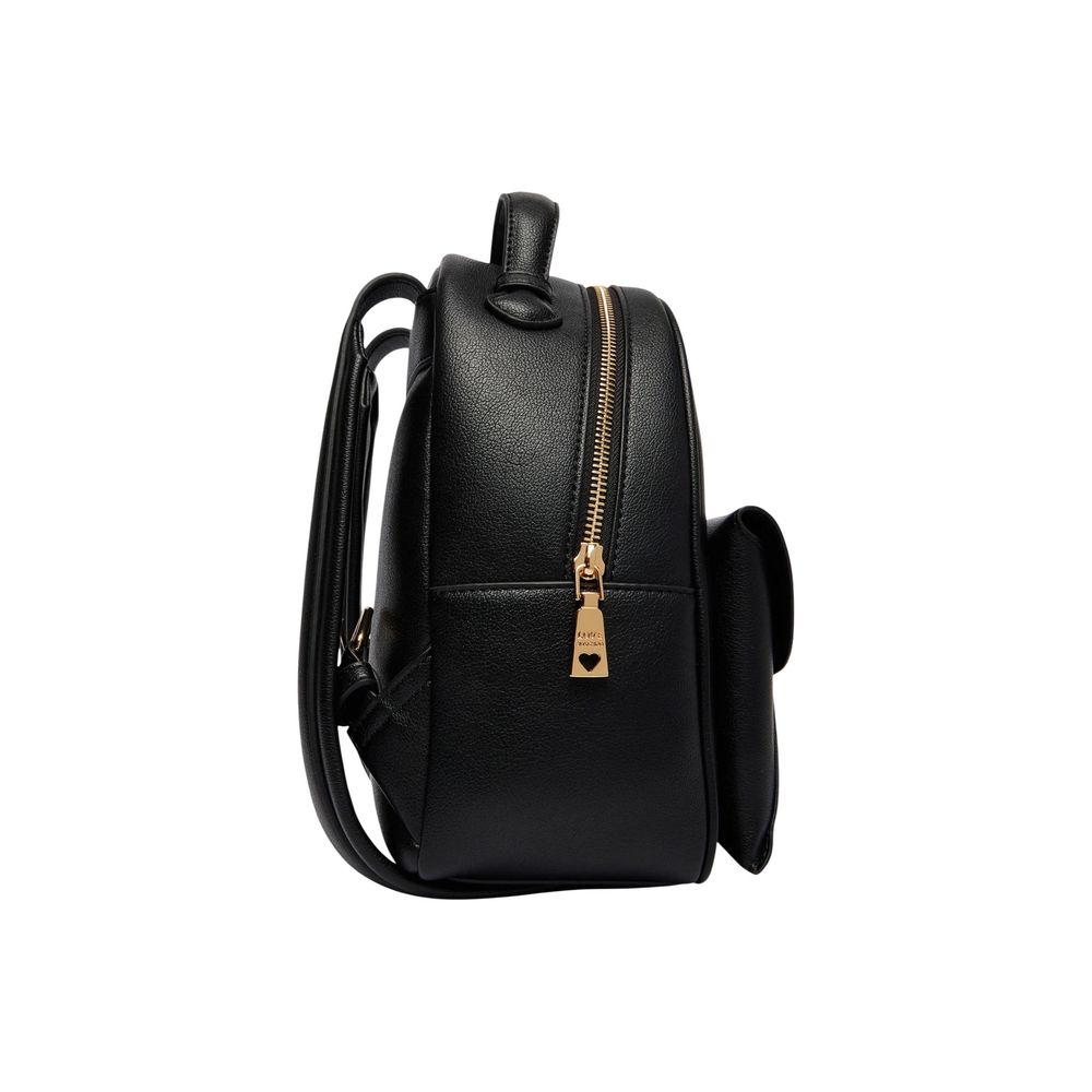 Love Moschino Black Polyethylene Backpack - ClickThatClicks 