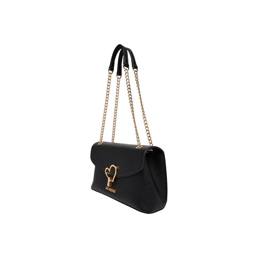 Love Moschino Black Polyethylene Handbag - ClickThatClicks 