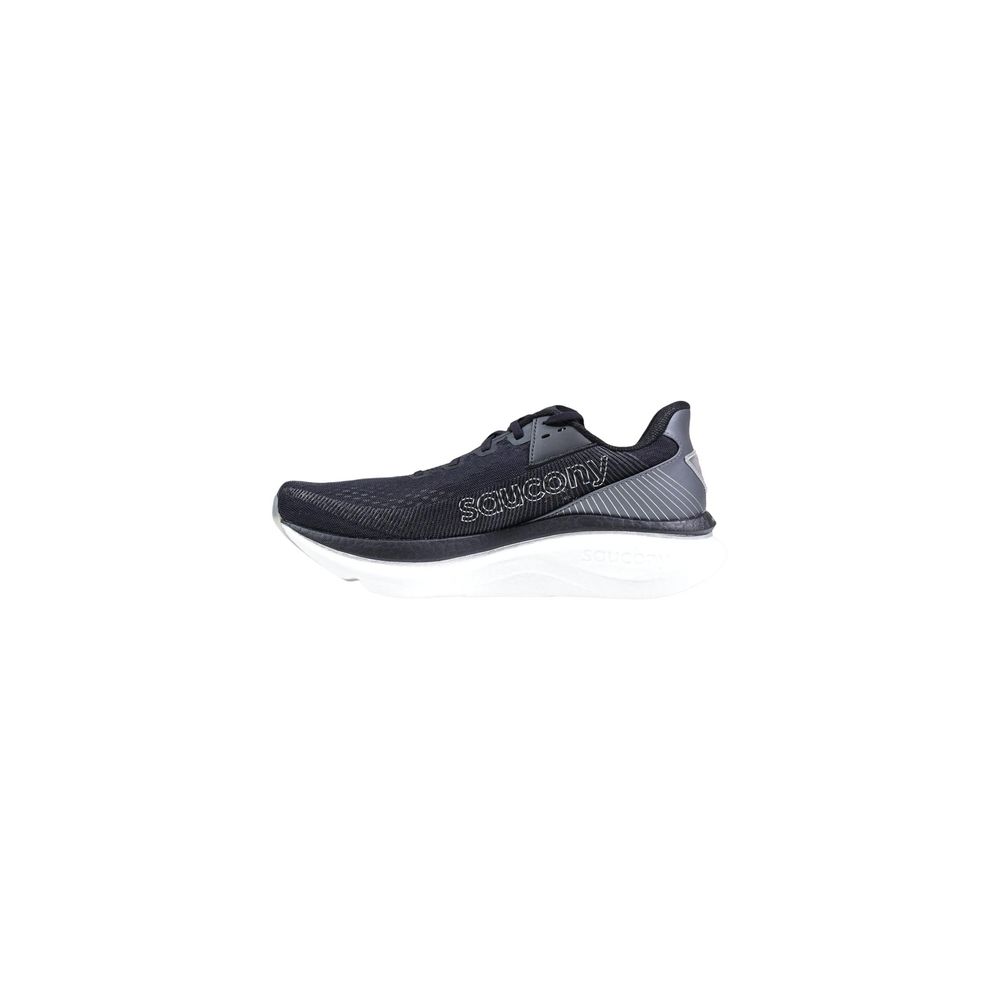 Saucony Black And White Textile Athletic Sneakers - ClickThatClicks 