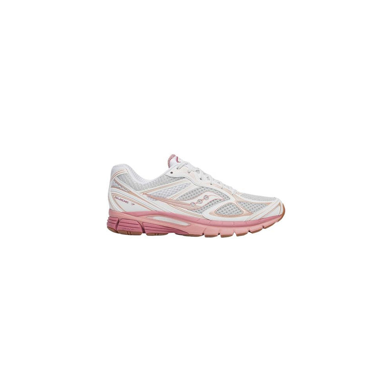 Saucony White Textile Athletic Sneakers - ClickThatClicks 