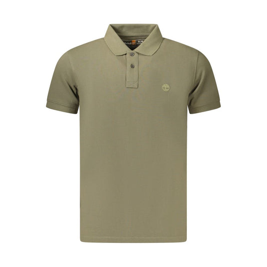 Timberland Verde Cotton Men Polo - ClickThatClicks 