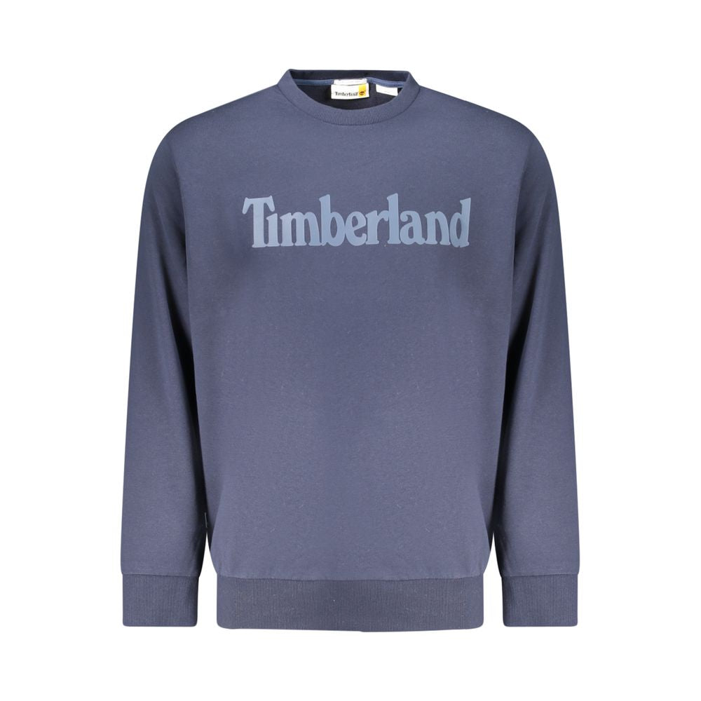 Timberland Blue Cotton Men's Sweatshirt - ClickThatClicks 