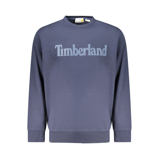 Timberland Blue Cotton Men's Sweatshirt - ClickThatClicks 