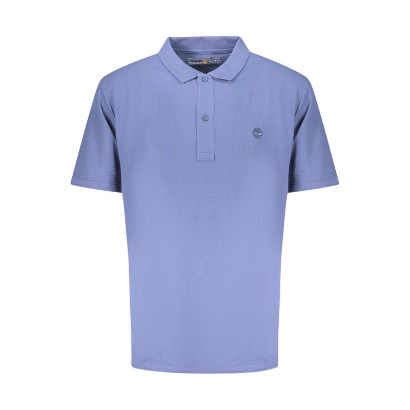 Timberland Blue Cotton Men Polo