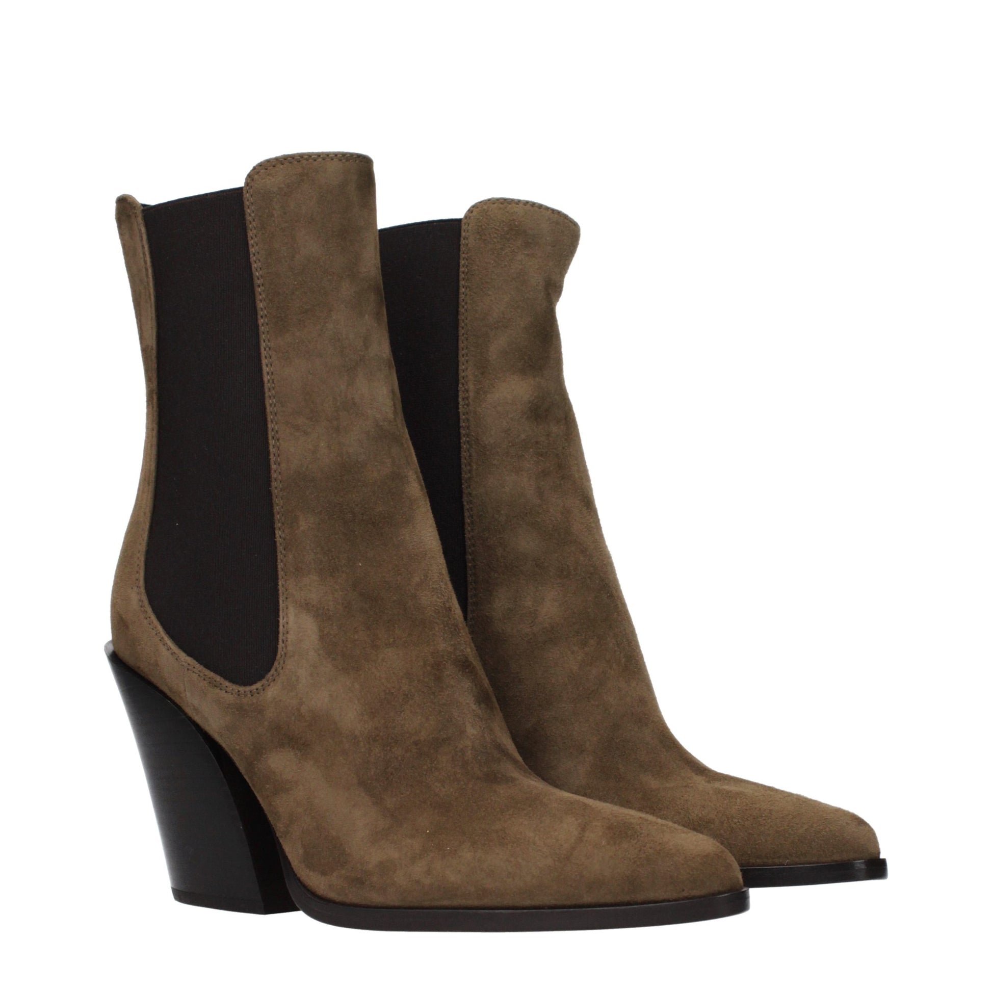 Jimmy Choo Brown Leather Ankle Boots - ClickThatClicks 