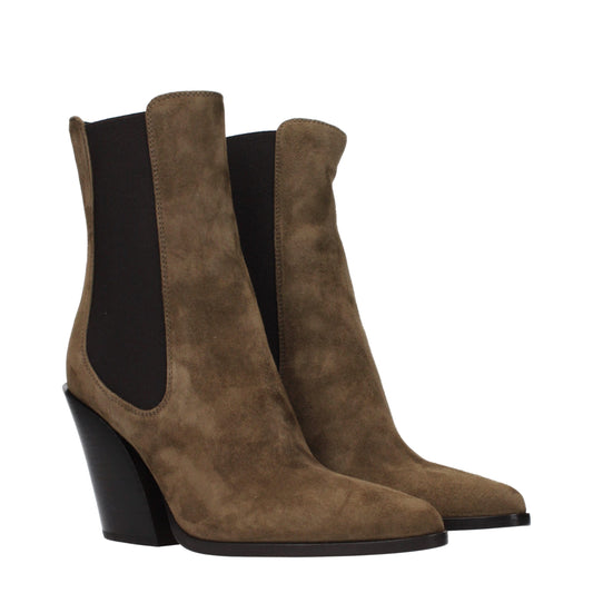Jimmy Choo Brown Leather Ankle Boots - ClickThatClicks 