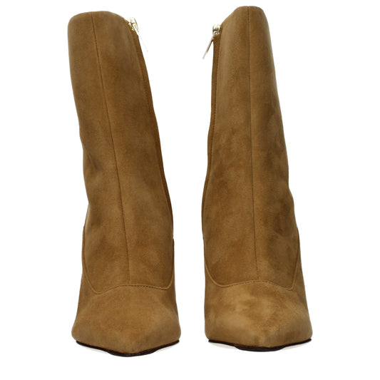 Jimmy Choo Brown Leather Ankle Boots - ClickThatClicks 