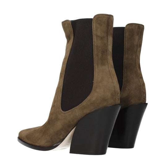 Jimmy Choo Brown Leather Ankle Boots - ClickThatClicks 