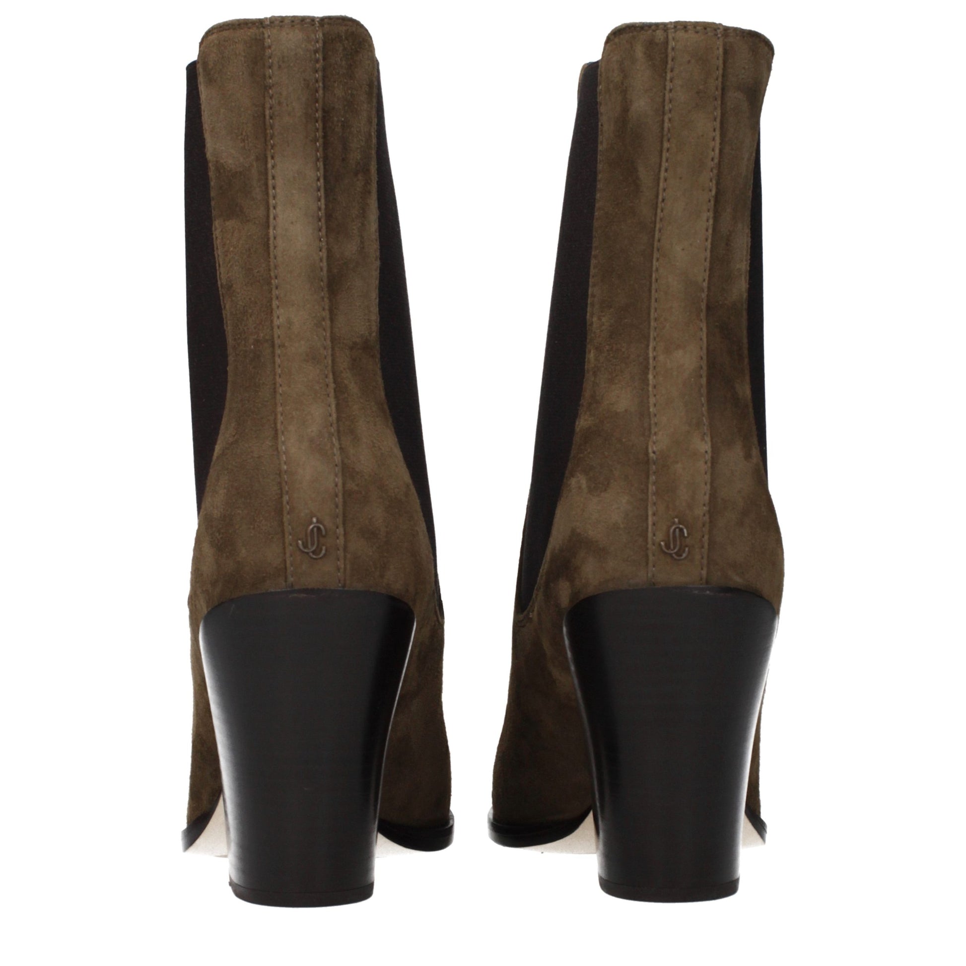 Jimmy Choo Brown Leather Ankle Boots - ClickThatClicks 