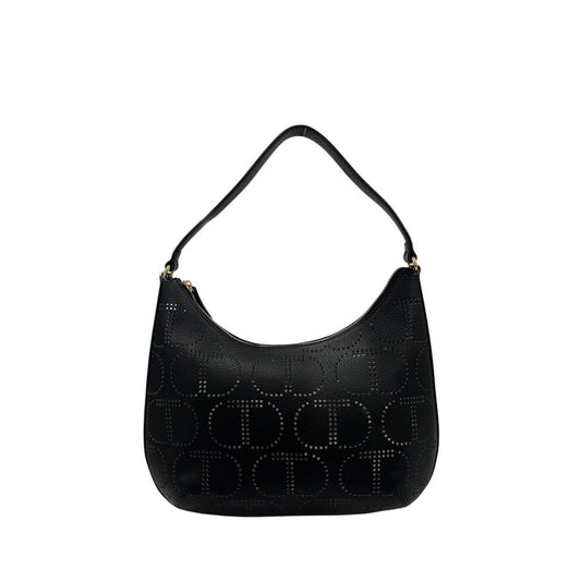 Twinset Black PU Women Handbag - ClickThatClicks 