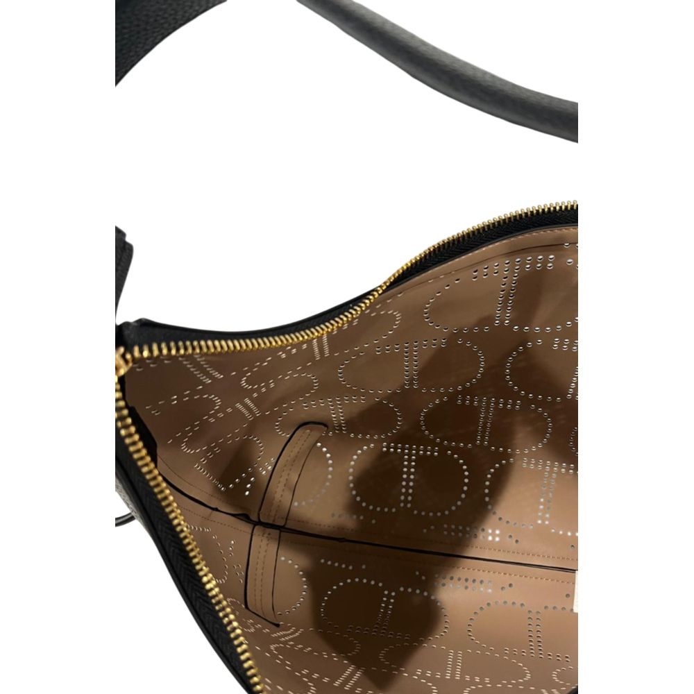 Twinset Black PU Women Handbag - ClickThatClicks 