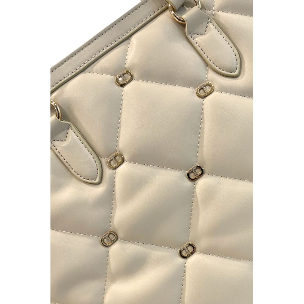 Twinset Pink Polyurethane Women Handbag - ClickThatClicks 