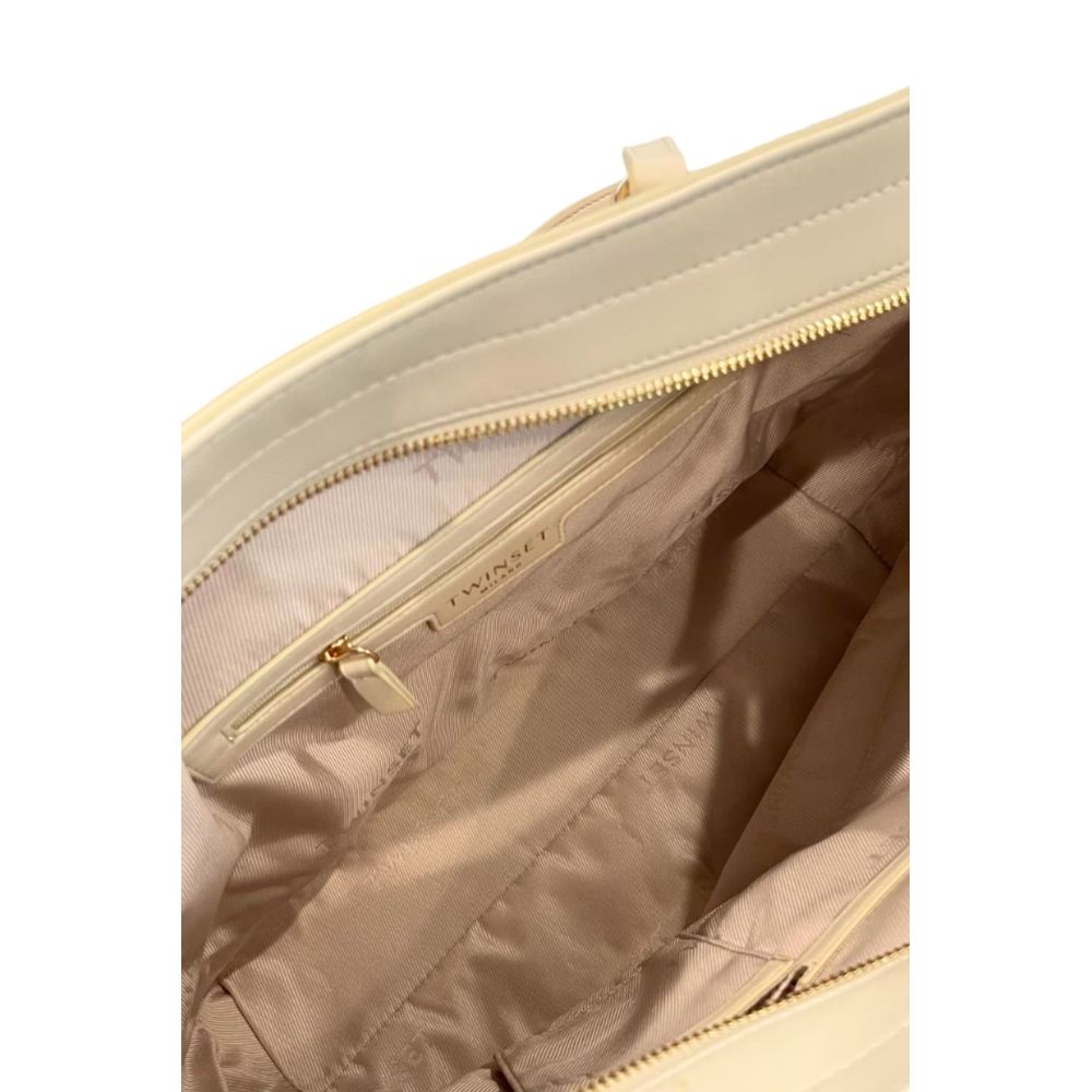 Twinset Pink Polyurethane Women Handbag - ClickThatClicks 