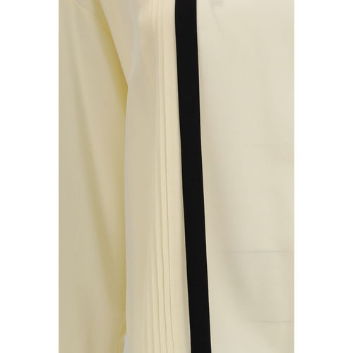 Max Mara Beige Silk Blouse - ClickThatClicks 