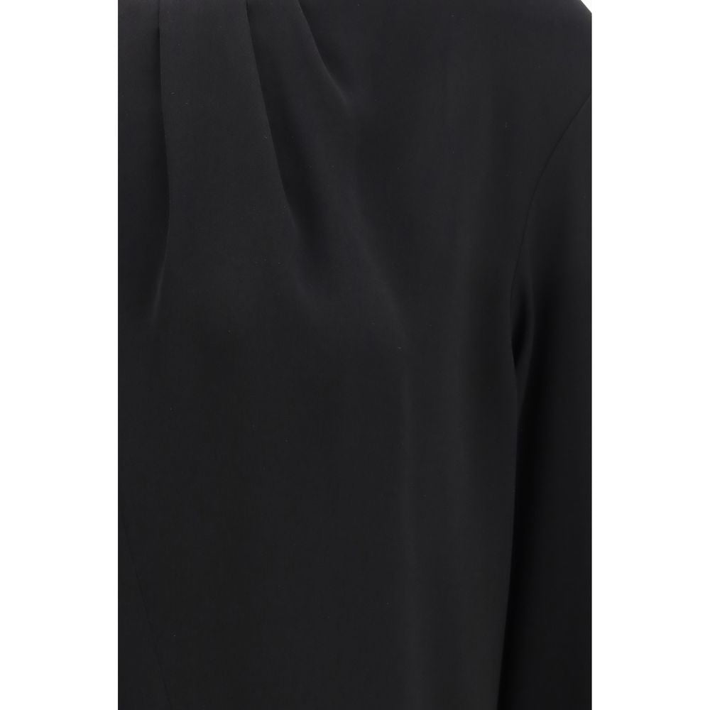 Max Mara Black Triacetate Blouse - ClickThatClicks 