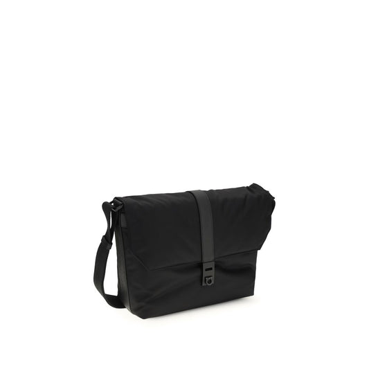 Ferragamo Black Nylon Handbag - ClickThatClicks 