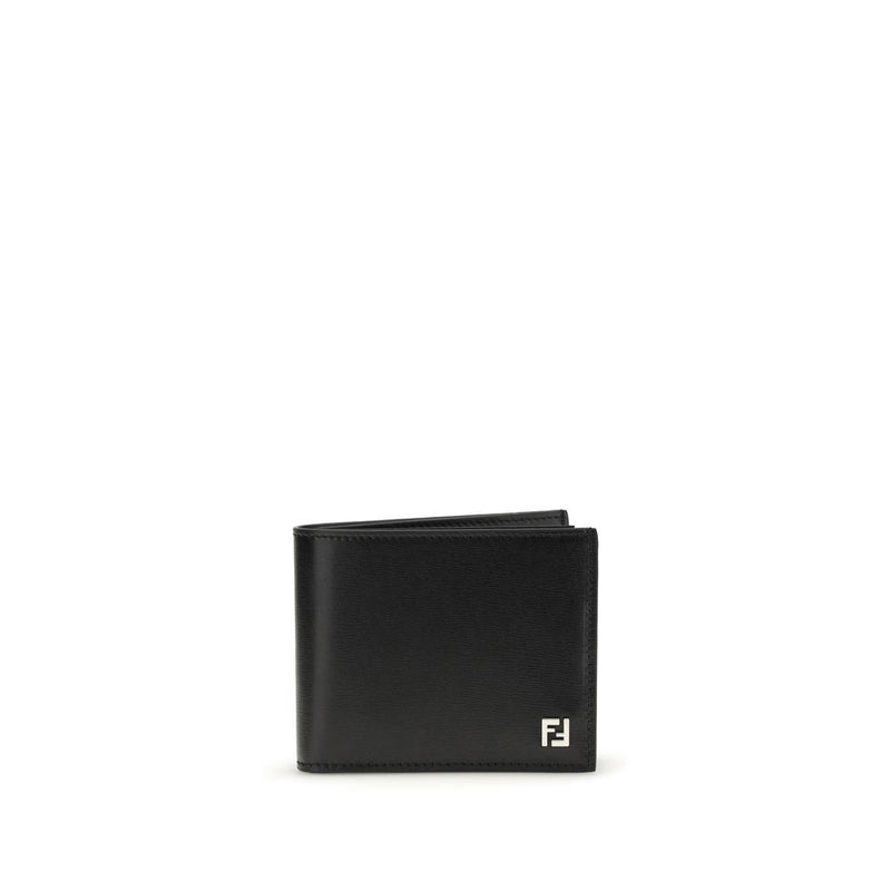 Fendi Black Calf Leather Bos Taurus Wallet - ClickThatClicks 