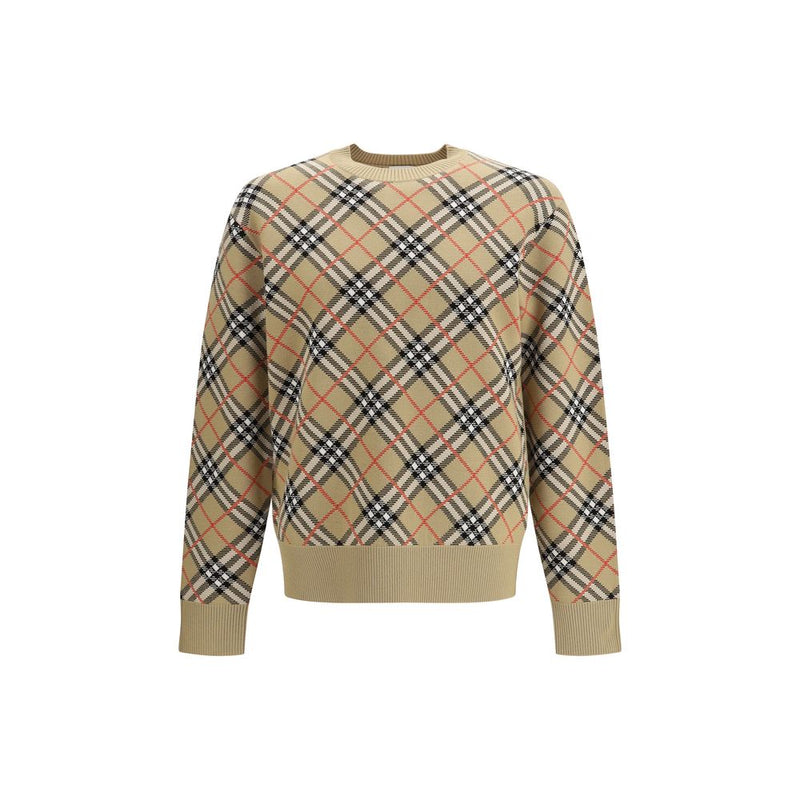Burberry Beige Cotton Sweatshirt - ClickThatClicks 